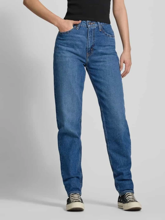 Zdjęcie produktu Jeansy o kroju mom fit z 5 kieszeniami model ‘80S’ Levi's Niebieski