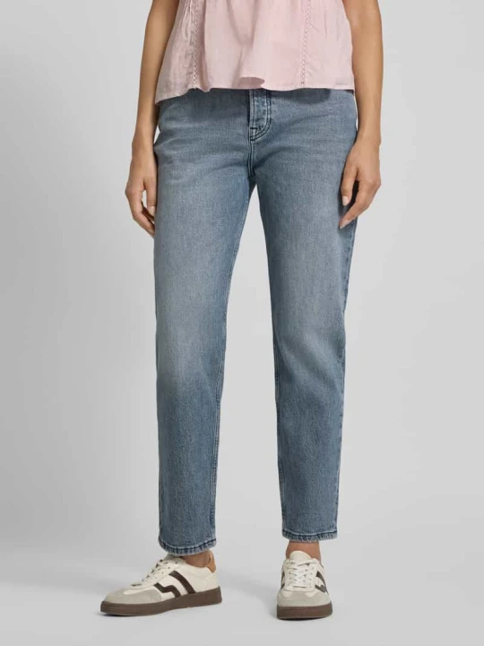 Zdjęcie produktu Jeansy o kroju mom fit z mieszanki bawełny z 5 kieszeniami Scotch & Soda Jasnoniebieski