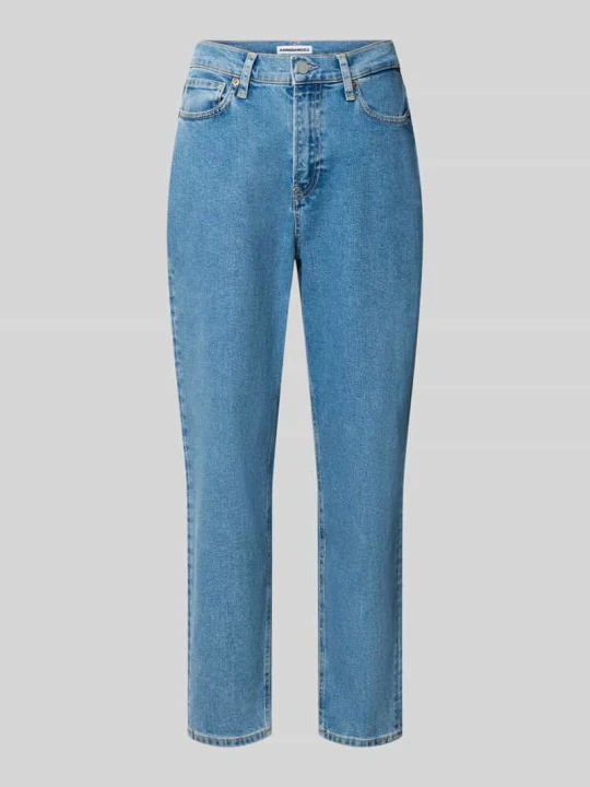 Zdjęcie produktu Jeansy o kroju mom fit z mieszanki bawełny z dodatkiem lyocellu model 'MAIRAA' ARMEDANGELS Jasnoniebieski