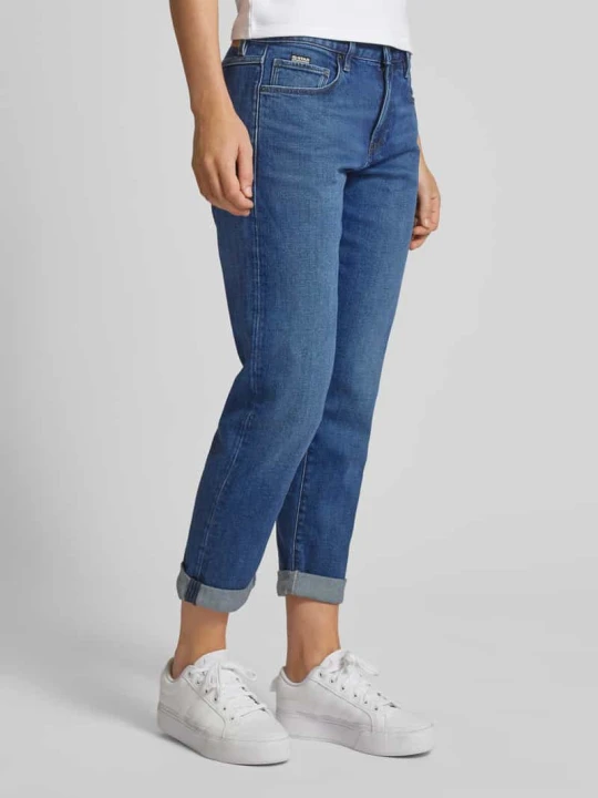 Zdjęcie produktu Jeansy o kroju mom z 5 kieszeniami model ‘Kate’ G-Star Raw Granatowy