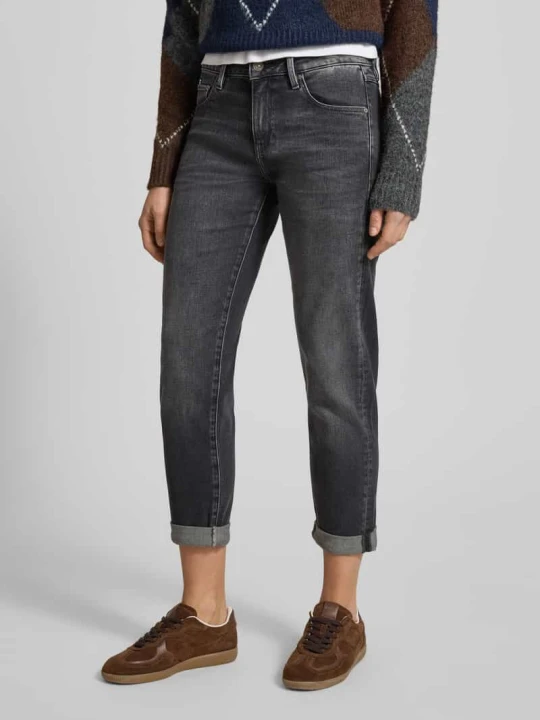 Zdjęcie produktu Jeansy o kroju mom z dodatkiem streczu model ‘Kate’ G-Star Raw Ciemnoszary