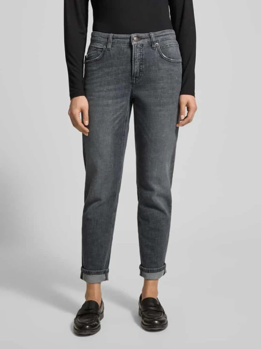Zdjęcie produktu Jeansy o dł. 7/8 krój regular fit Model 'Kerry' CAMBIO Jasnoszary