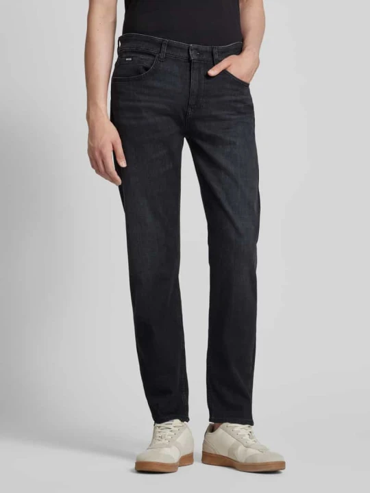 Zdjęcie produktu Jeansy o kroju regular fit model ‘Delaware’ Boss Ciemnoszary
