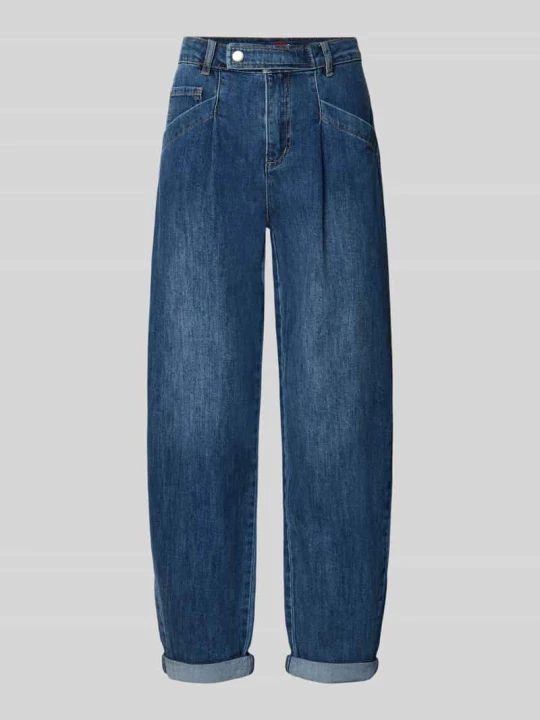 Zdjęcie produktu Jeansy o kroju regular fit typu barrel z mieszanki bawełny model 'Studio Pants' Buena Vista Jasnoniebieski