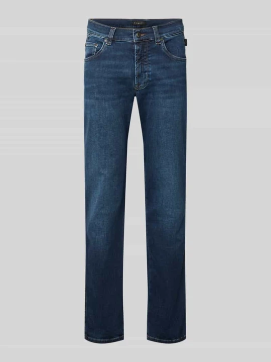 Zdjęcie produktu Jeansy o kroju regular fit w 5 kieszeni Bugatti Ciemnoniebieski