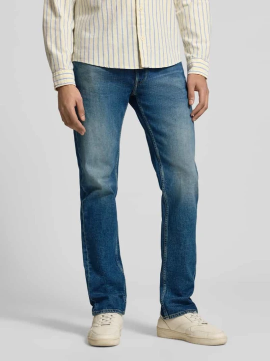 Zdjęcie produktu Jeansy o kroju regular fit w 5 kieszeni Model 'Grover' Replay Jeansowy niebieski