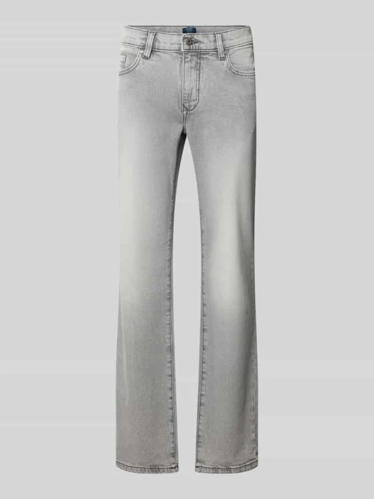 Zdjęcie produktu jeansy o kroju regular fit w efekcie znoszenia MCNEAL Jasnoszary