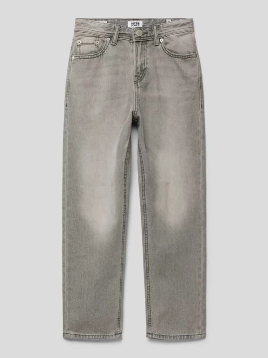 Zdjęcie produktu Jeansy o kroju regular fit z 5 kieszeniami model ‘CHRIS’ Jack&Jones Średnioszary melanż