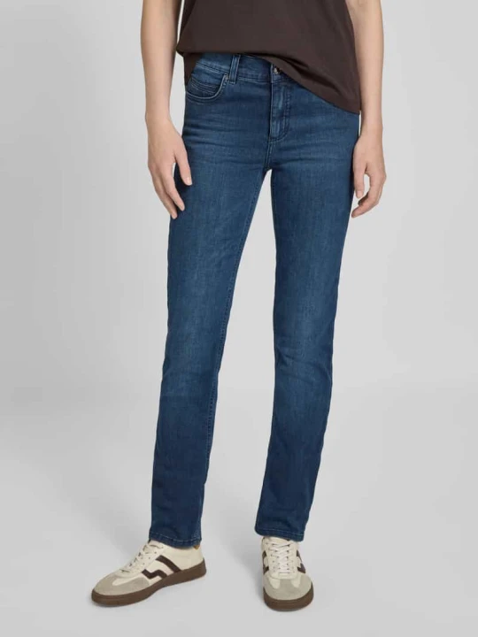 Zdjęcie produktu Jeansy o kroju regular fit z 5 kieszeniami model ‘CICI 34’ Angels Niebieski