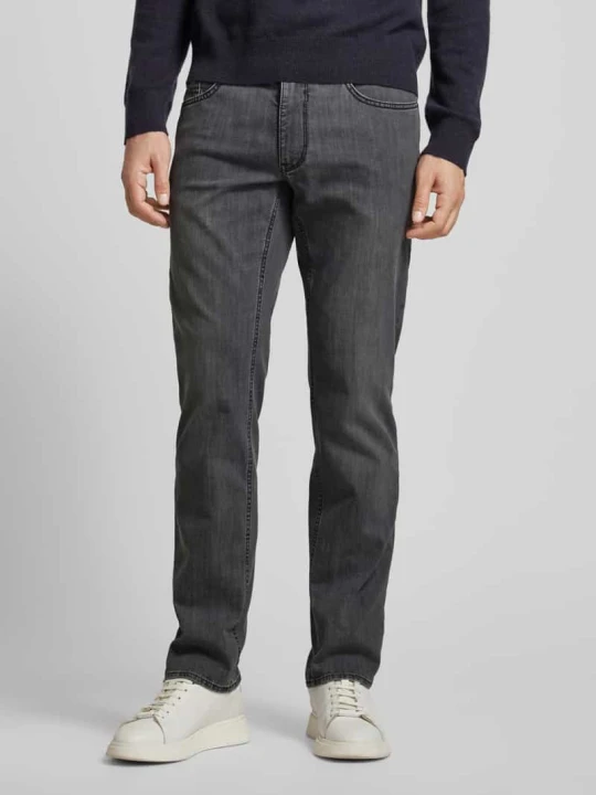 Zdjęcie produktu Jeansy o kroju comfort fit w 5 kieszeni model 'Cooper' BRAX Średnioszary