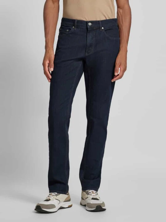 Zdjęcie produktu Jeansy o kroju comfort fit w 5 kieszeni model 'Cooper' BRAX Granatowy