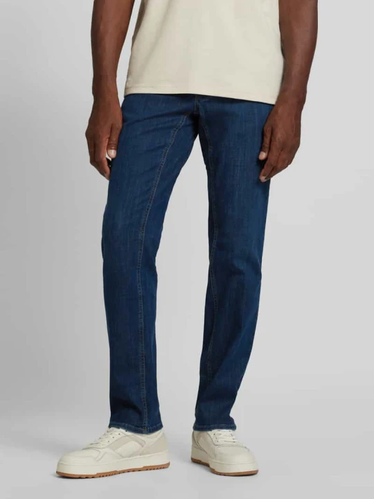 Zdjęcie produktu Jeansy o kroju comfort fit w 5 kieszeni model 'Cooper' BRAX Ciemnoniebieski