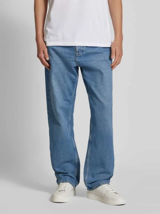 Zdjęcie produktu Jeansy o kroju regular fit z 5 kieszeniami model ‘EDDIE’ Samsøe Samsøe Jeansowy niebieski