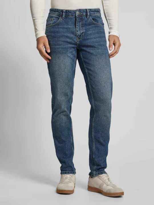 Zdjęcie produktu Jeansy w kroju regular fit w fasonie 5-kieszeniowym model 'KARUP' Casual Friday Jeansowy niebieski