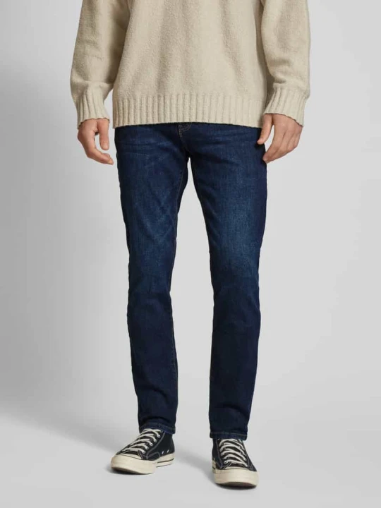 Zdjęcie produktu Jeansy o kroju regular fit z 5 kieszeniami model ‘LOOM’ Only & Sons Ciemnoniebieski