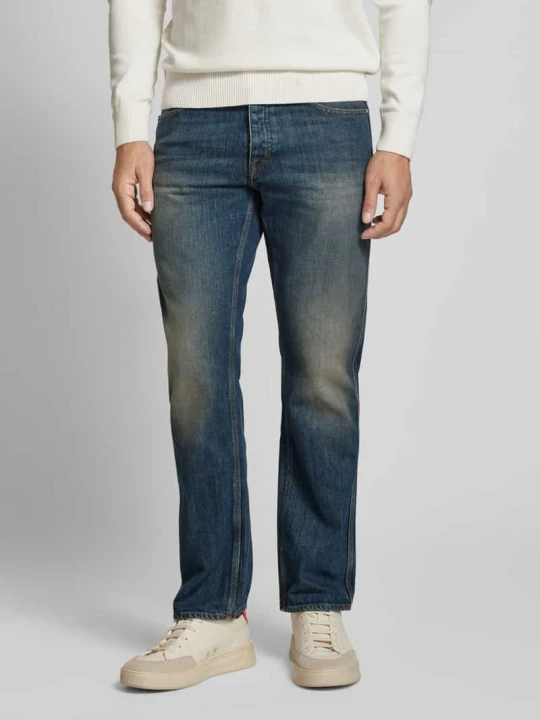 Zdjęcie produktu Jeansy o kroju regular fit z 5 kieszeniami model ‘MARTY’ Tiger Of Sweden Jeansowy niebieski