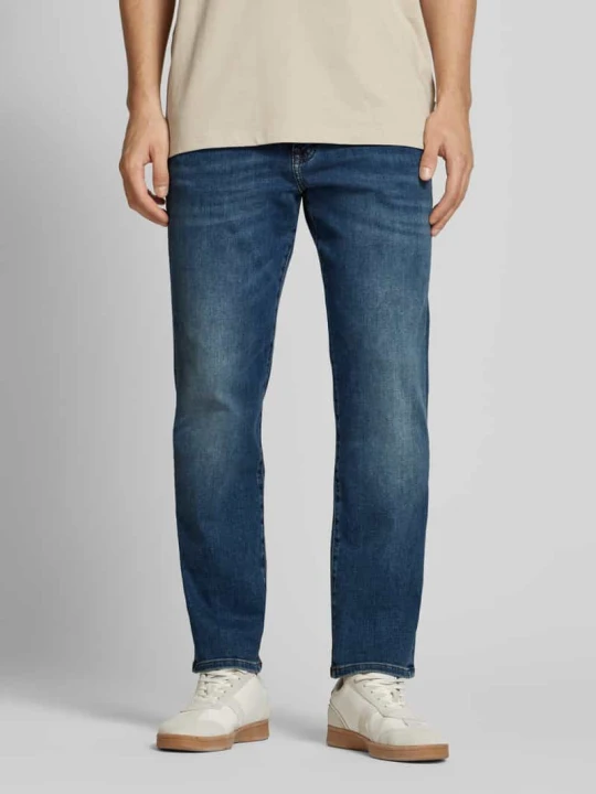 Zdjęcie produktu Jeansy o kroju regular fit z 5 kieszeniami model ‘RE.MAINE’ Boss Jeansowy niebieski
