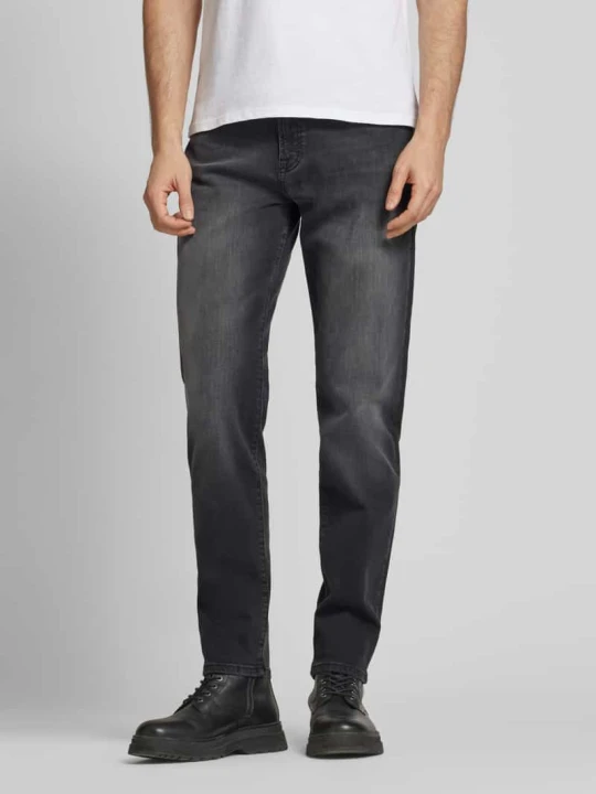 Zdjęcie produktu Jeansy o kroju regular fit z 5 kieszeniami model ‘RE.MAINE’ Boss Antracytowy
