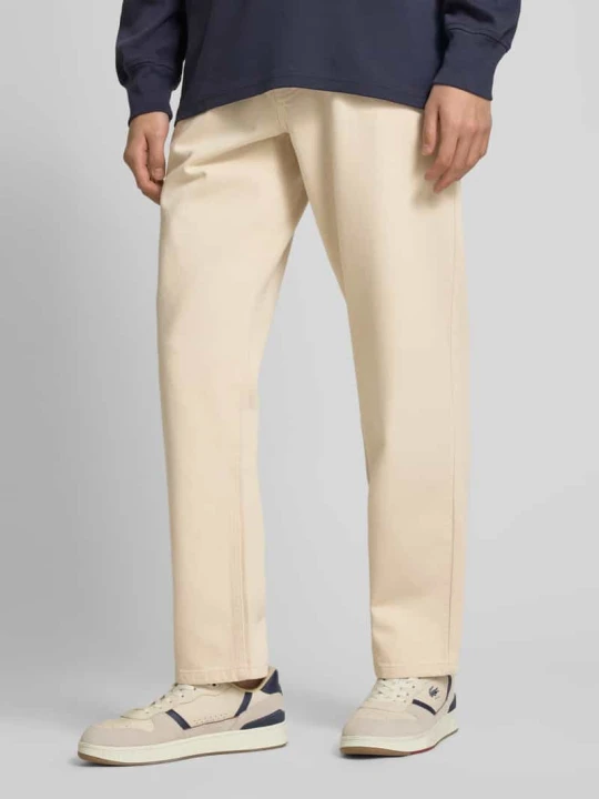 Zdjęcie produktu Jeansy o kroju regular fit z 5 kieszeniami model ‘Ryder’ Les Deux Złamany biały