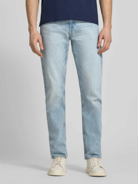 Zdjęcie produktu Jeansy o kroju regular fit z czystej bawełny model 'DOVER' Tommy Hilfiger Jasnoniebieski