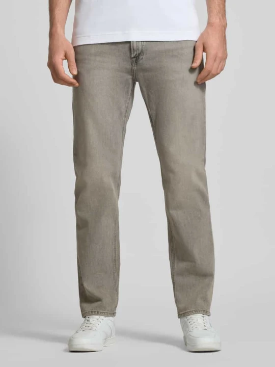 Zdjęcie produktu Jeans w kroju regular fit w stylu used model 'CLARK' Jack&Jones Jasnoszary