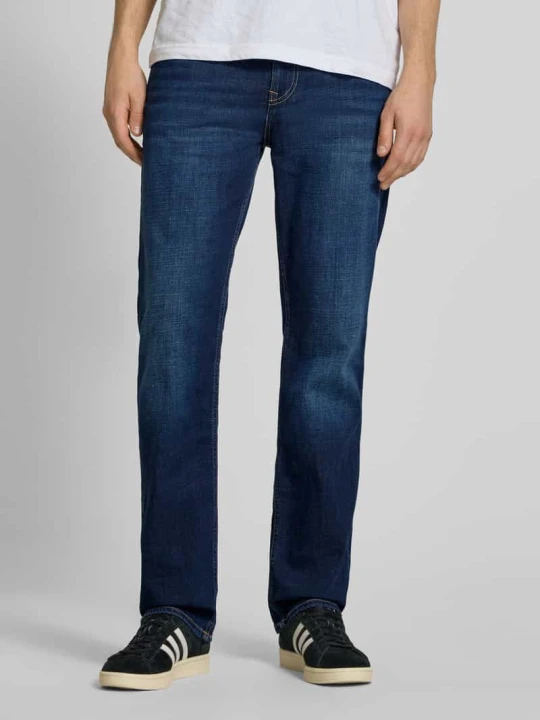 Zdjęcie produktu Jeansy o kroju regular fit z mieszanki bawełny model 'CASH' Pepe Jeans Ciemnoniebieski