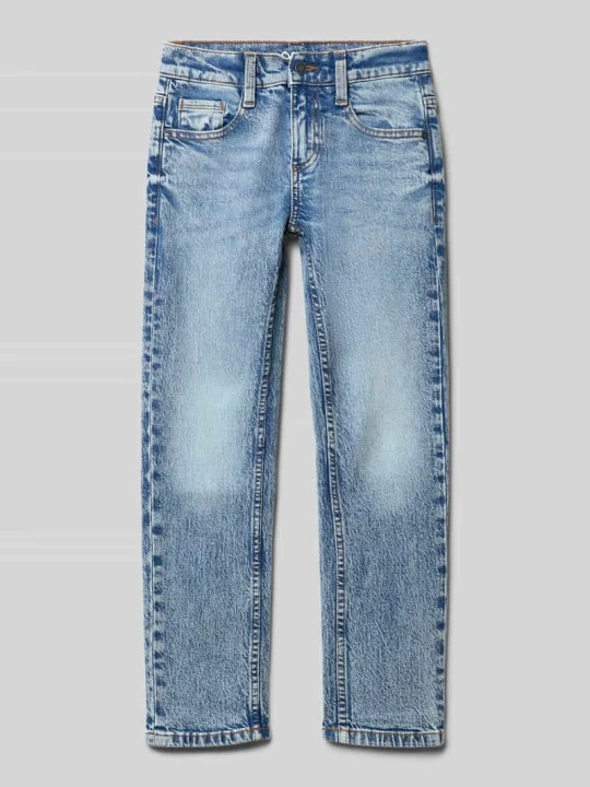 Zdjęcie produktu Jeansy o kroju regular fit z mieszanki bawełny model ‘PETE’ s.Oliver Niebieski