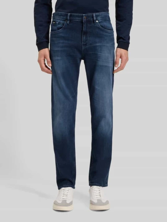 Zdjęcie produktu Jeansy o kroju regular fit z mieszanki bawełny model ‘RE.MAINE’ Boss Ciemnoniebieski