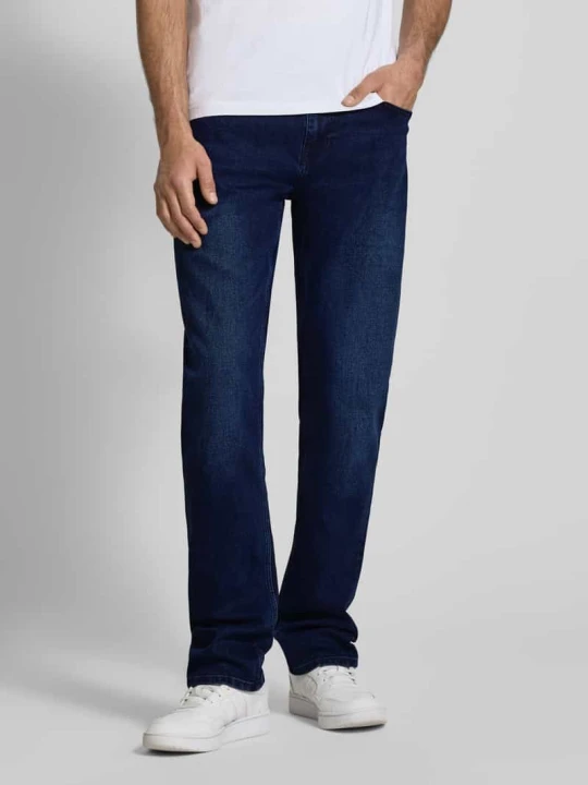 Zdjęcie produktu Jeansy krój regular fit z mieszanki bawełny model „WEFT” Only & Sons Ciemnoniebieski