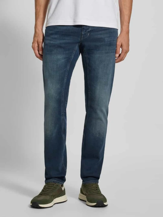 Zdjęcie produktu Jeansy o kroju regular fit z nadrukiem z logo model ‘Commander’ PME Legend Antracytowy