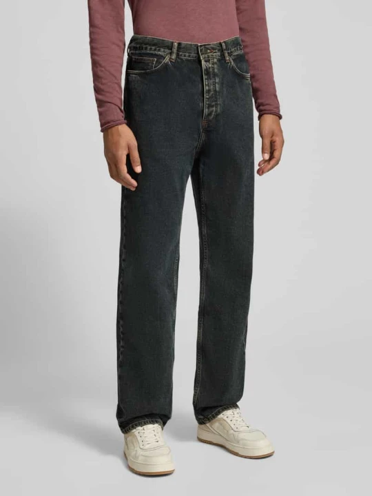 Zdjęcie produktu Jeansy o kroju regular fit z naszywką z logo z tyłu American Vintage