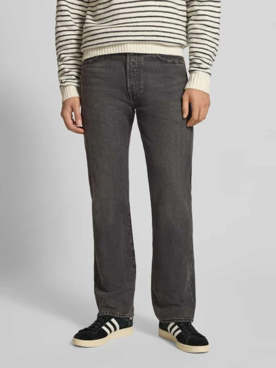 Zdjęcie produktu Jeansy w kroju wide fit z wpuszczanymi kieszeniami Model '501®' Levi's Ciemnoszary