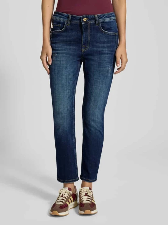 Zdjęcie produktu Jeansy o kroju relaxed fit z 5 kieszeniami Goldgarn Ciemnoniebieski