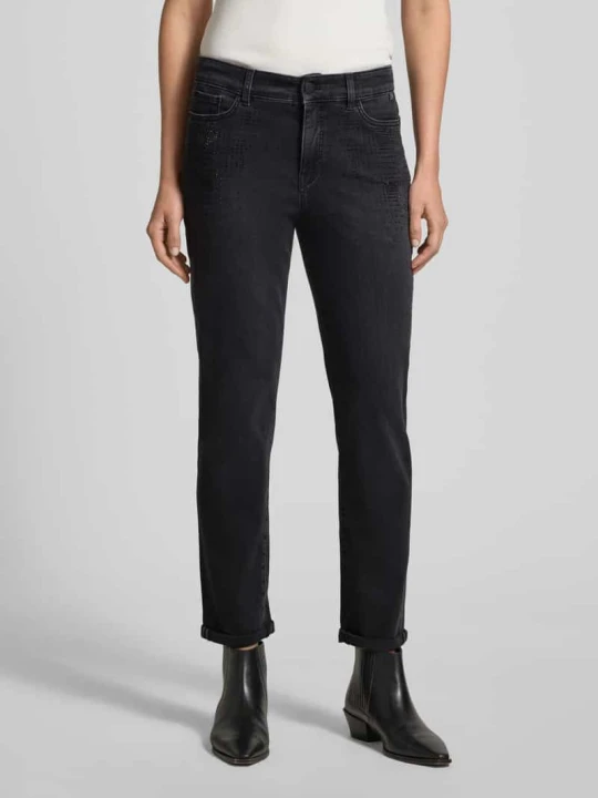 Zdjęcie produktu Jeansy o kroju relaxed fit z 5 kieszeniami Marc Cain Antracytowy