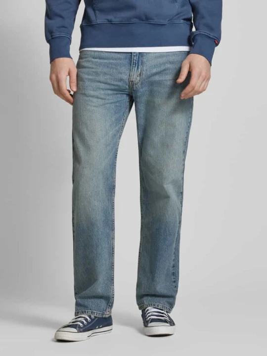 Zdjęcie produktu Jeansy o kroju relaxed fit z 5 kieszeniami model ‘555’ Levi's Jasnoniebieski