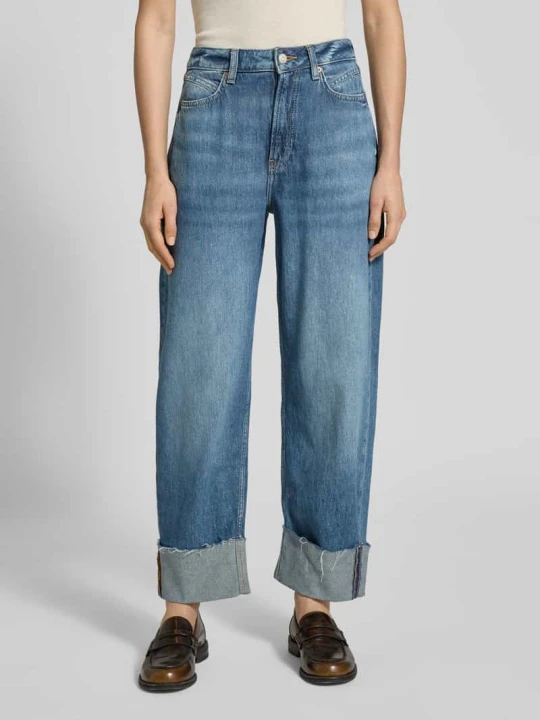 Zdjęcie produktu Jeansy o kroju relaxed fit z czystej bawełny Model 'C_BALLOON HR FUP' Boss Jasnoniebieski