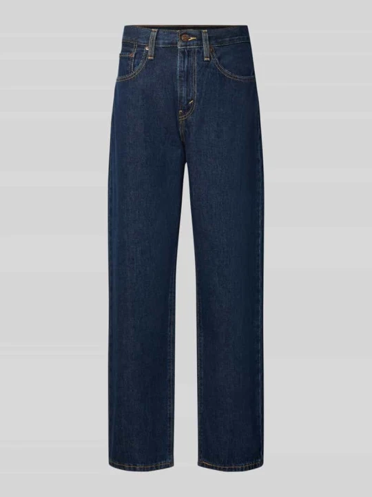 Zdjęcie produktu Jeansy o kroju relaxed fit z czystej bawełny model 'EASY DAD' Levi's Ciemnoniebieski