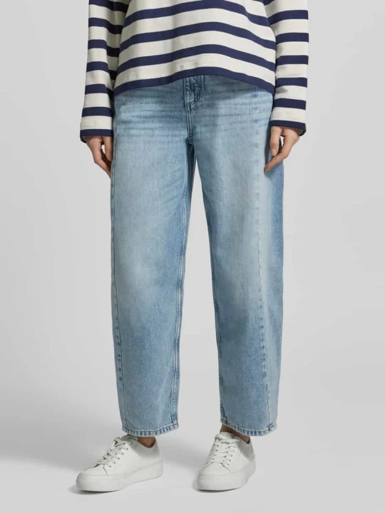 Zdjęcie produktu Jeansy o kroju relaxed fit z czystej bawełny model 'LARA' Marc O'Polo Jeansowy niebieski