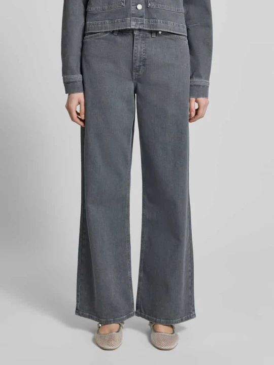 Zdjęcie produktu Jeansy o kroju relaxed fit z mieszanki bawełny model 'Cellma Edge' Someday Jasnoszary