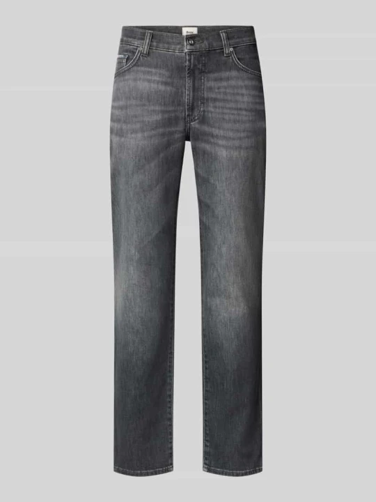 Zdjęcie produktu jeansy o kroju relaxed fit z mieszanki bawełny model 'Clint' BRAX Grafitowy