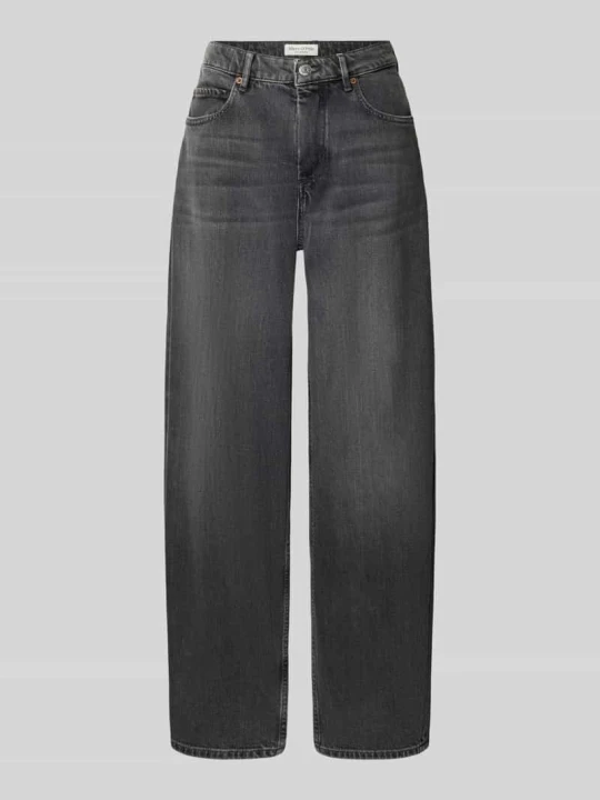 Zdjęcie produktu Jeansy o kroju relaxed fit z mieszanki bawełny model 'MAJ' Marc O'Polo Ciemnoszary