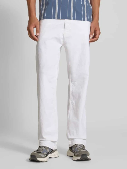 Zdjęcie produktu Jeansy o kroju relaxed fit z prostą nogawką z mieszanki bawełny model ‘OTIS’ Tommy Jeans Złamany biały