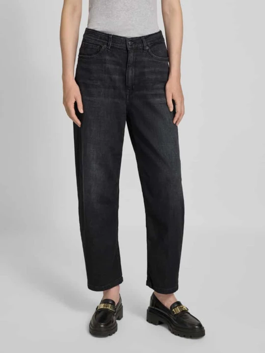 Zdjęcie produktu Jeansy o kroju relaxed fit z wpuszczanymi kieszeniami model ‘FLOWN’ Drykorn Antracytowy