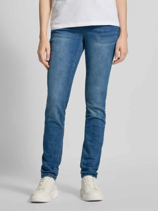 Zdjęcie produktu Jeansy o kroju skinny fit w 5 kieszeni model 'MALIBU' Buena Vista Niebieski