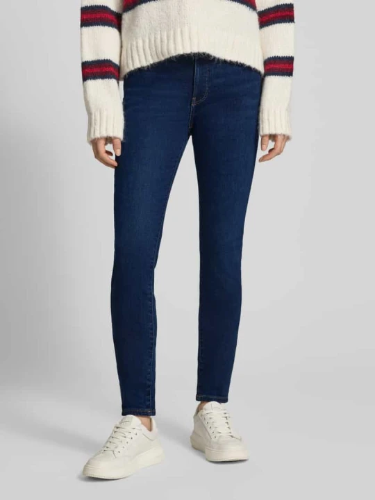 Zdjęcie produktu Jeansy o kroju skinny fit z 5 kieszeniami Calvin Klein Jeans Niebieski
