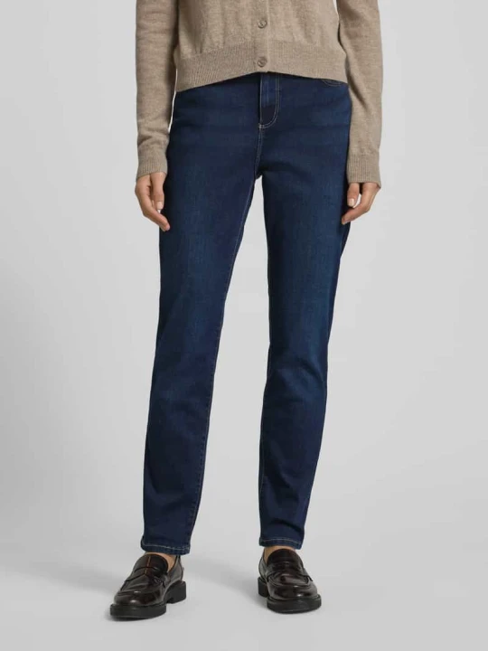 Zdjęcie produktu Jeansy o kroju skinny fit z 5 kieszeniami Christian Berg Jeansowy niebieski