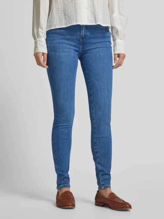 Zdjęcie produktu Jeansy o kroju skinny fit z 5 kieszeniami model ‘COMO’ Tommy Hilfiger Jeansowy niebieski