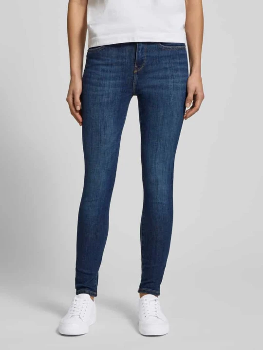 Zdjęcie produktu Jeansy o kroju skinny fit z 5 kieszeniami model ‘COMO’ Tommy Hilfiger Jeansowy niebieski