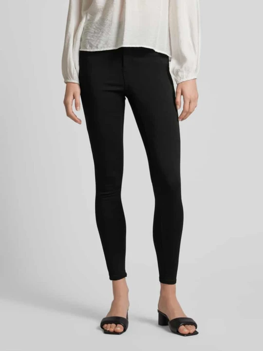 Zdjęcie produktu Jeansy o kroju skinny fit z 5 kieszeniami model ‘SOPHIA’ Vero Moda Czarny
