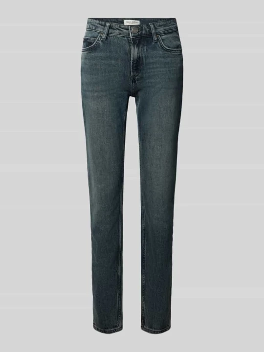 Zdjęcie produktu Jeansy o kroju skinny fit z efektem znoszenia Marc O'Polo Średnioszary